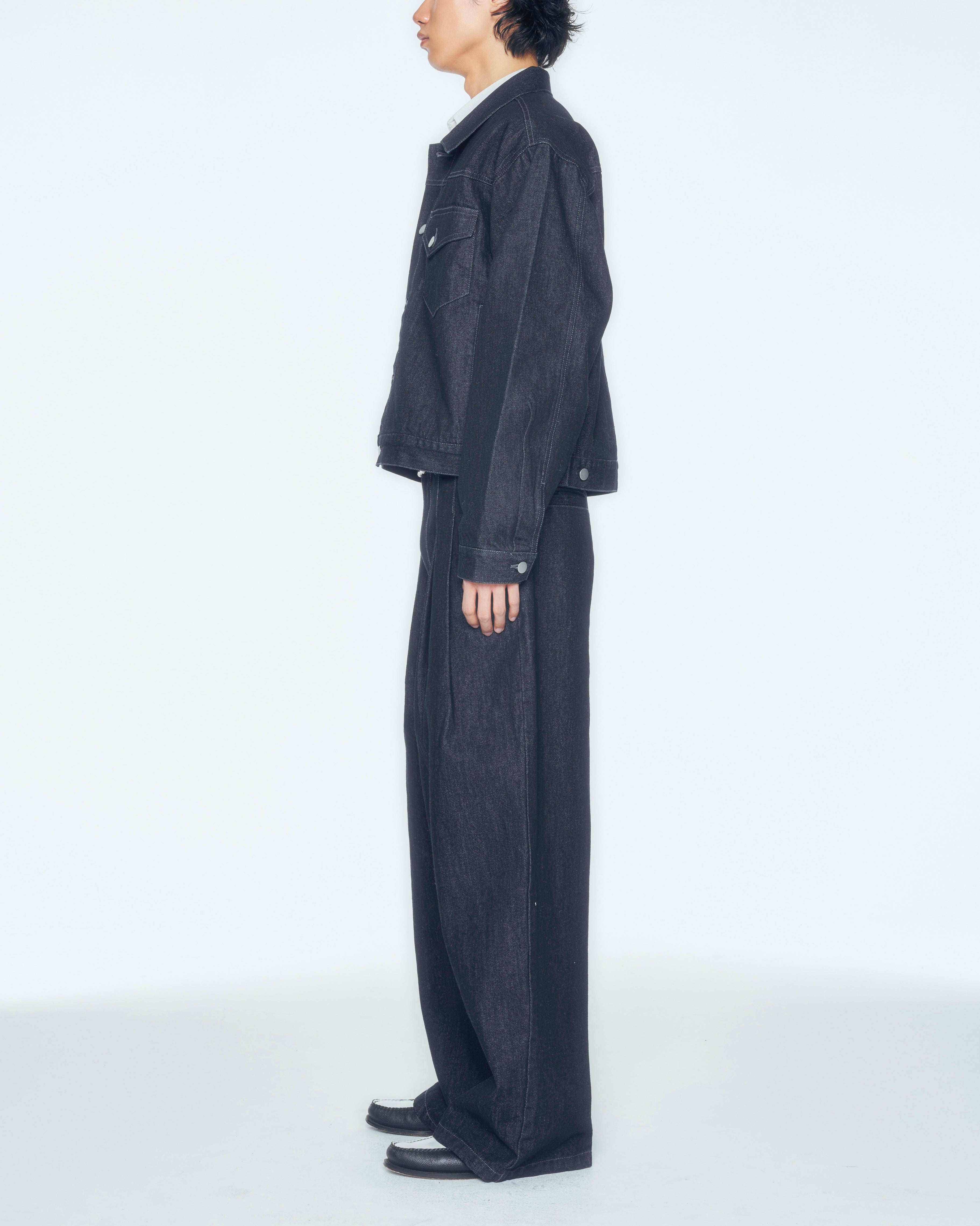 【CS】two tuck baggy denim