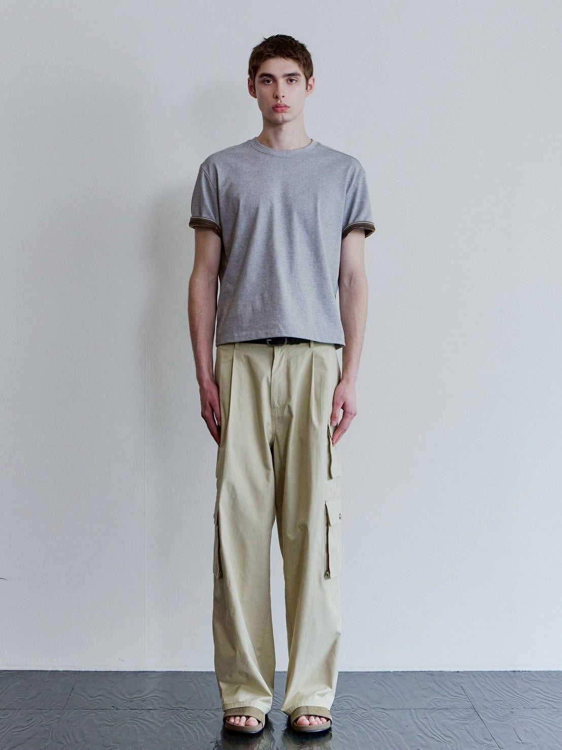 【Waviness】Stripe Layered T-shirts