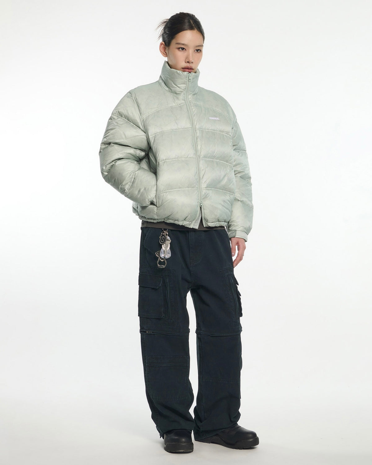 【NOMANUAL】DUO LINE SHEER DUCK DOWN