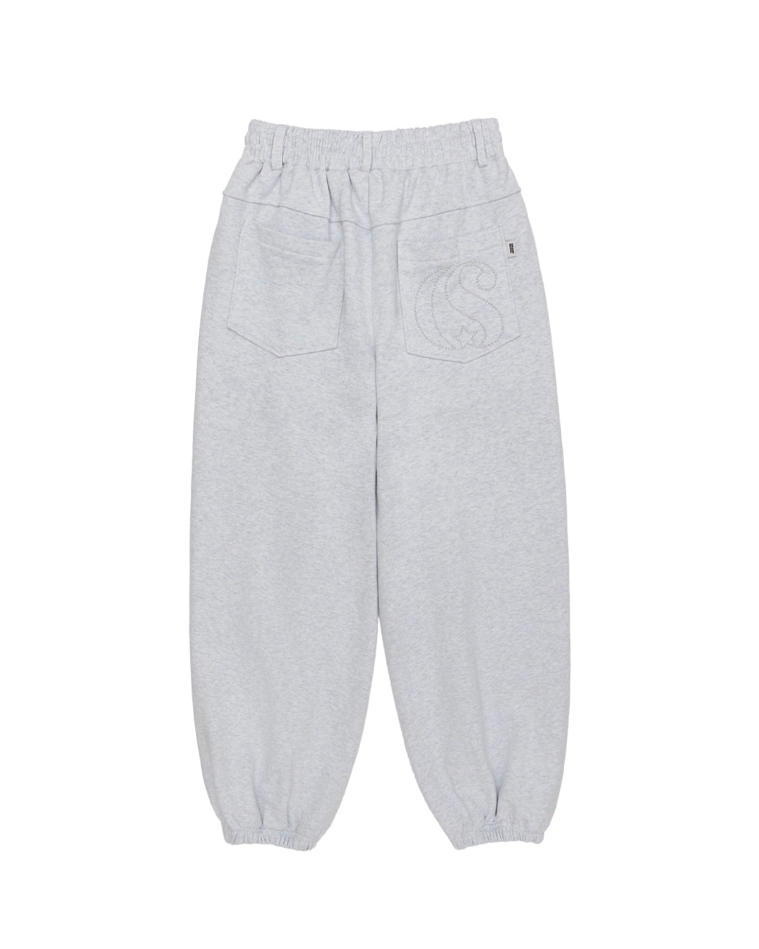 【CRANK】CURVED RIVET JOGGER PANTS