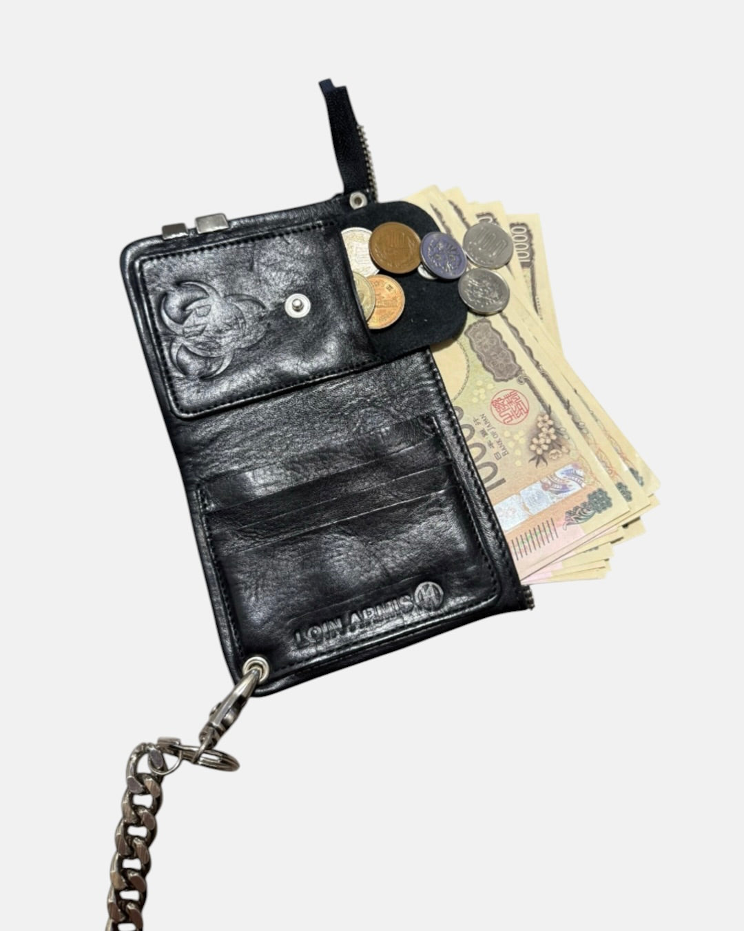 【LOIN ARMIS】T.A.I.L wrapped in chain leather wallet
