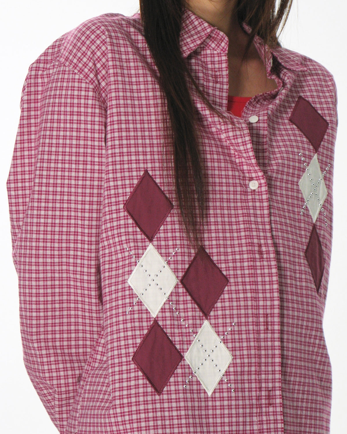 【CRANK】ARGYLE CHECK SHIRTS
