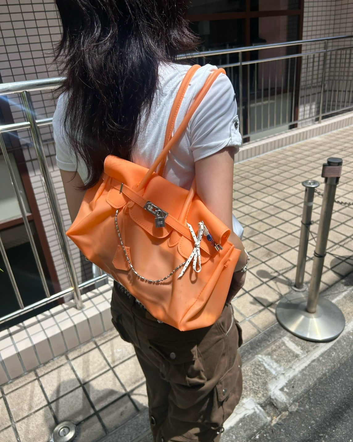 受注制【OaKS】jelly hand bag 2 (5color)