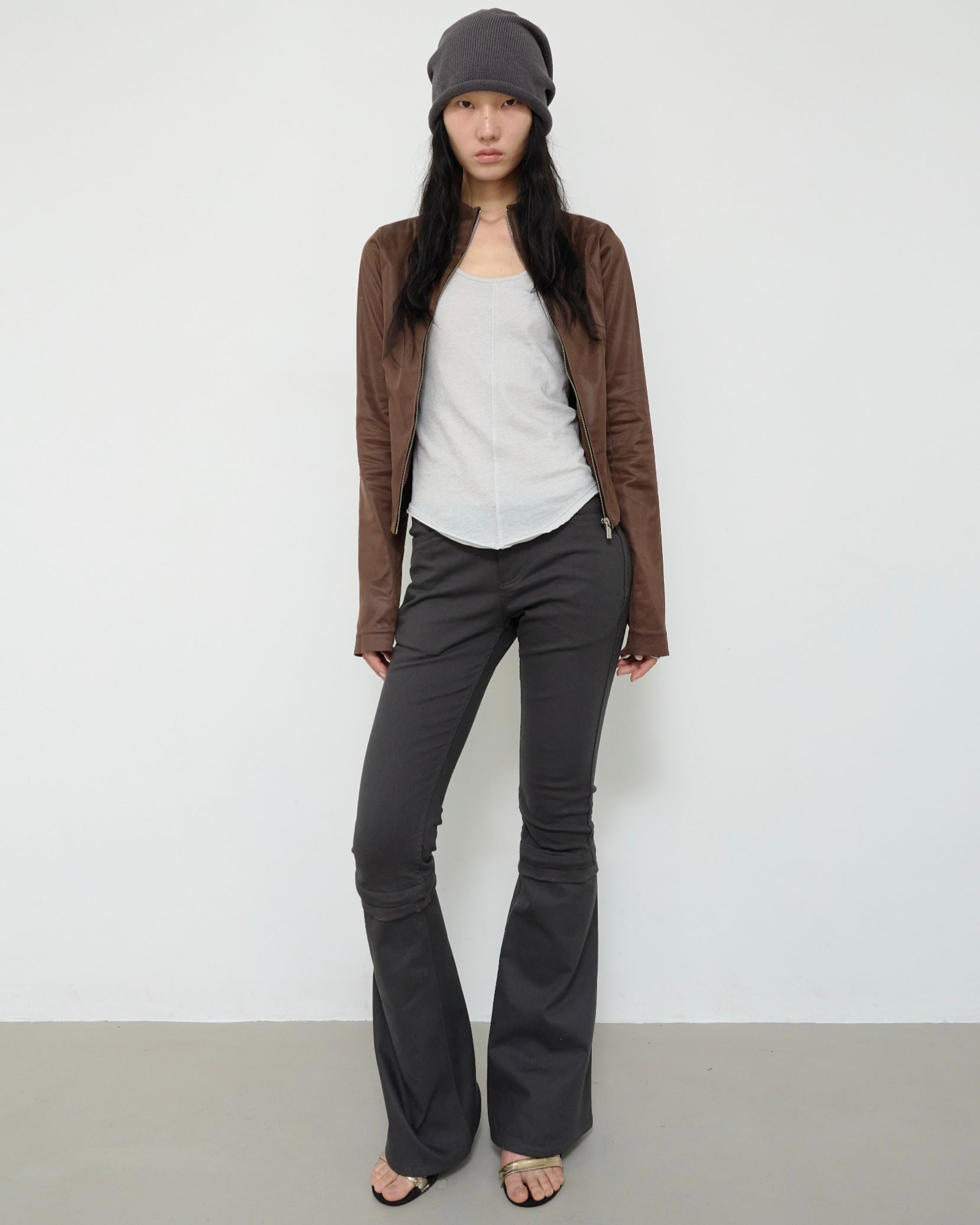 【NACHE】Detachable bootcut pants[PT-01]