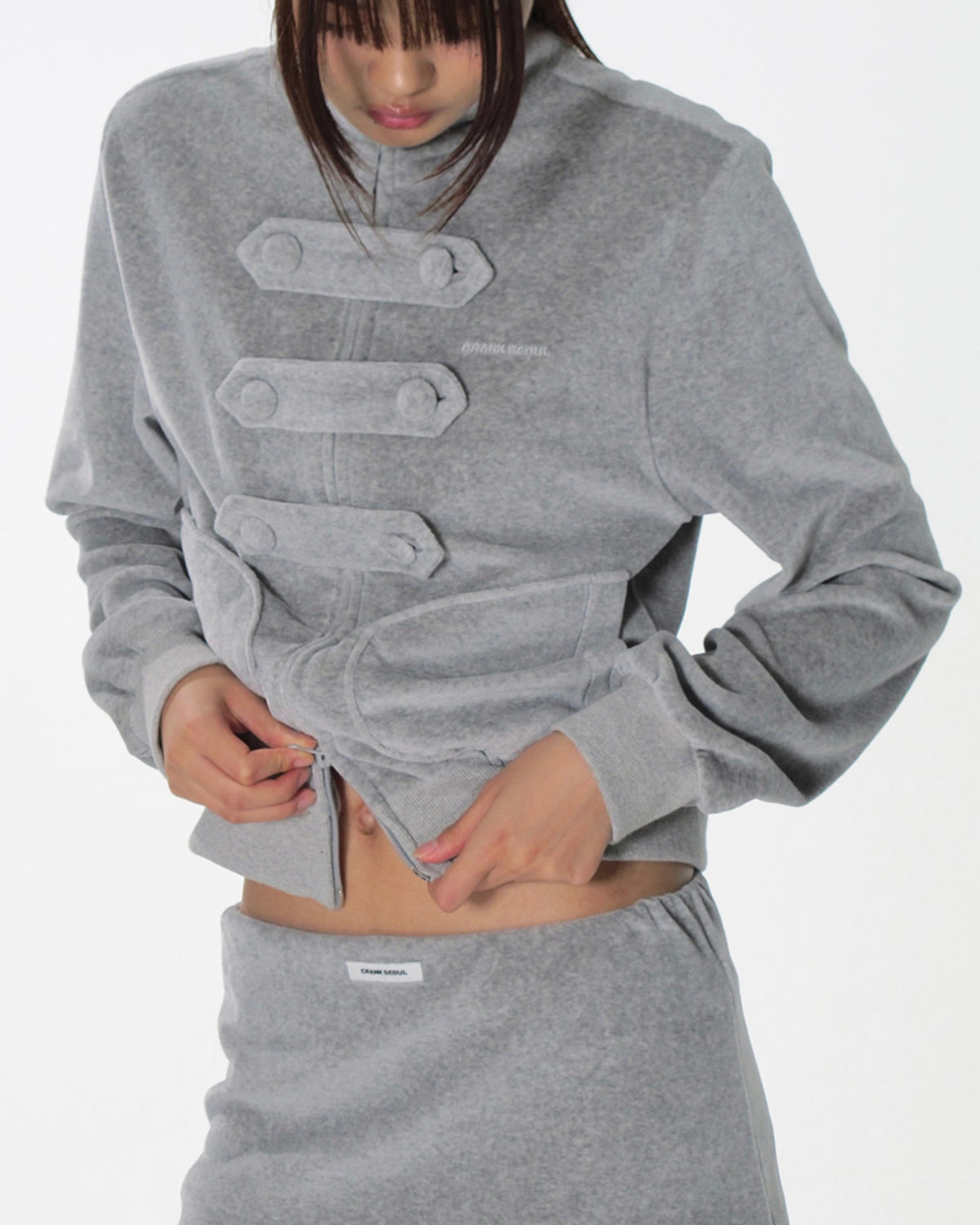 【CRANK】TERRY MICRO SKIRT