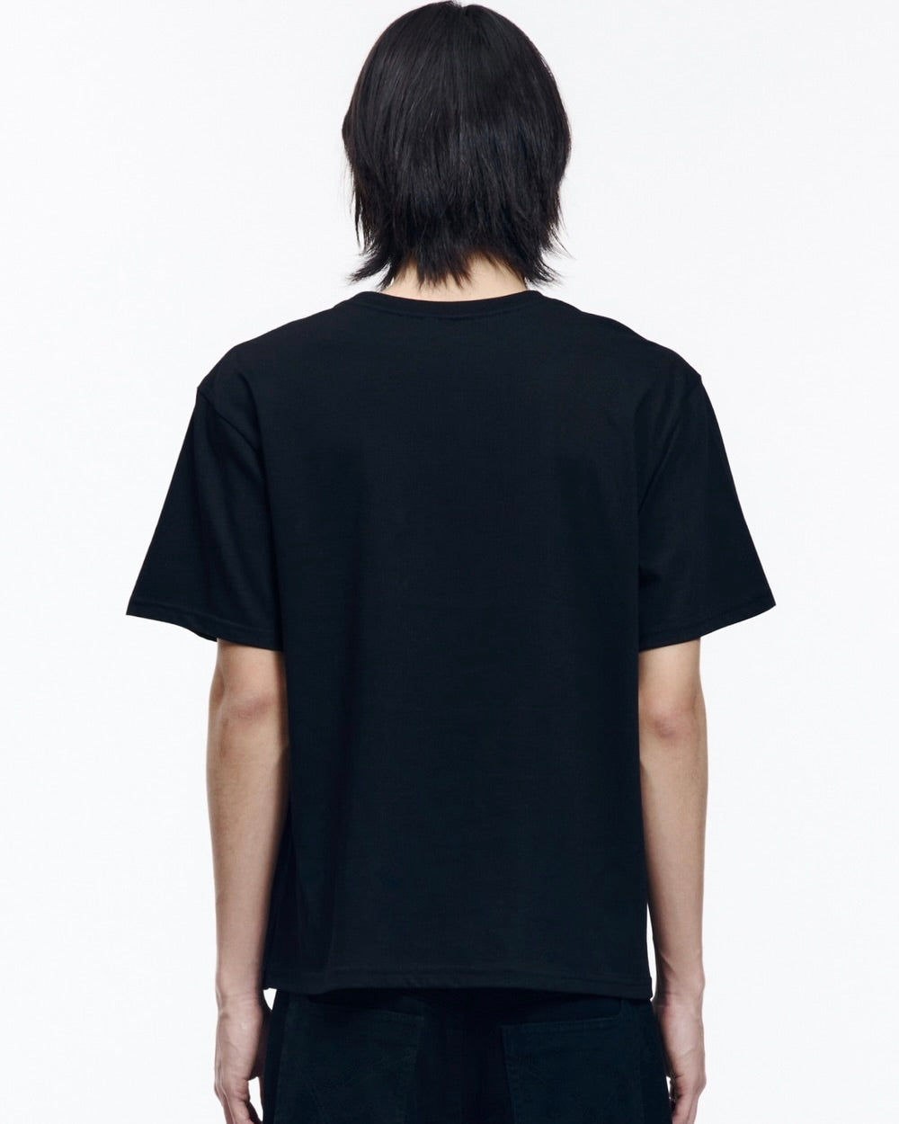 【AAKAM】Mosaic Cross Half Top