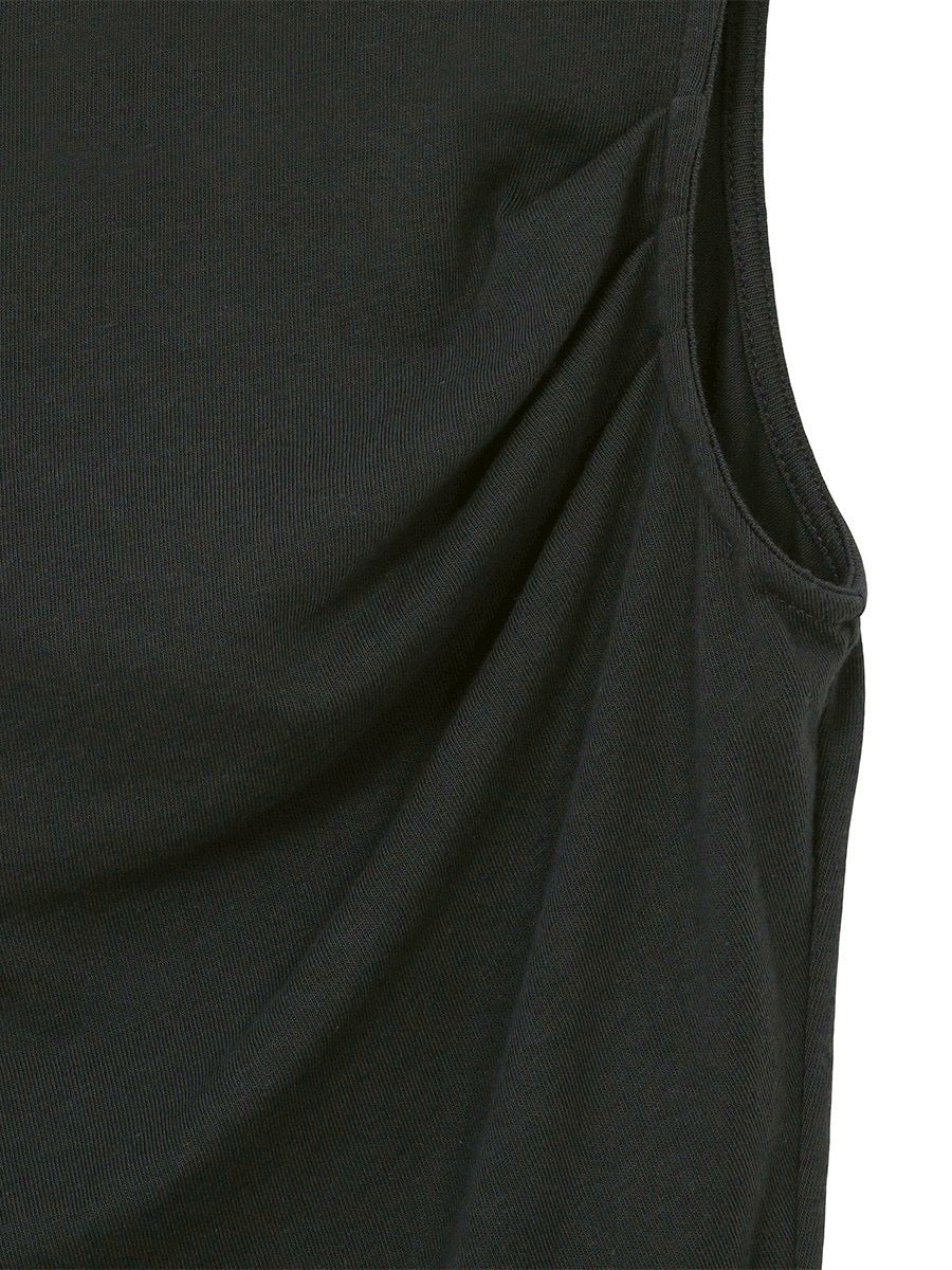 【Miseki seoul】Unbalanced sheer layered sleeveless