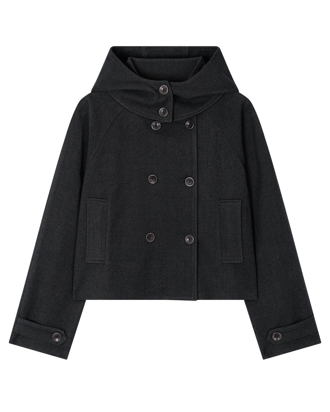 【Uglyshadow】SOFT HOODED COAT