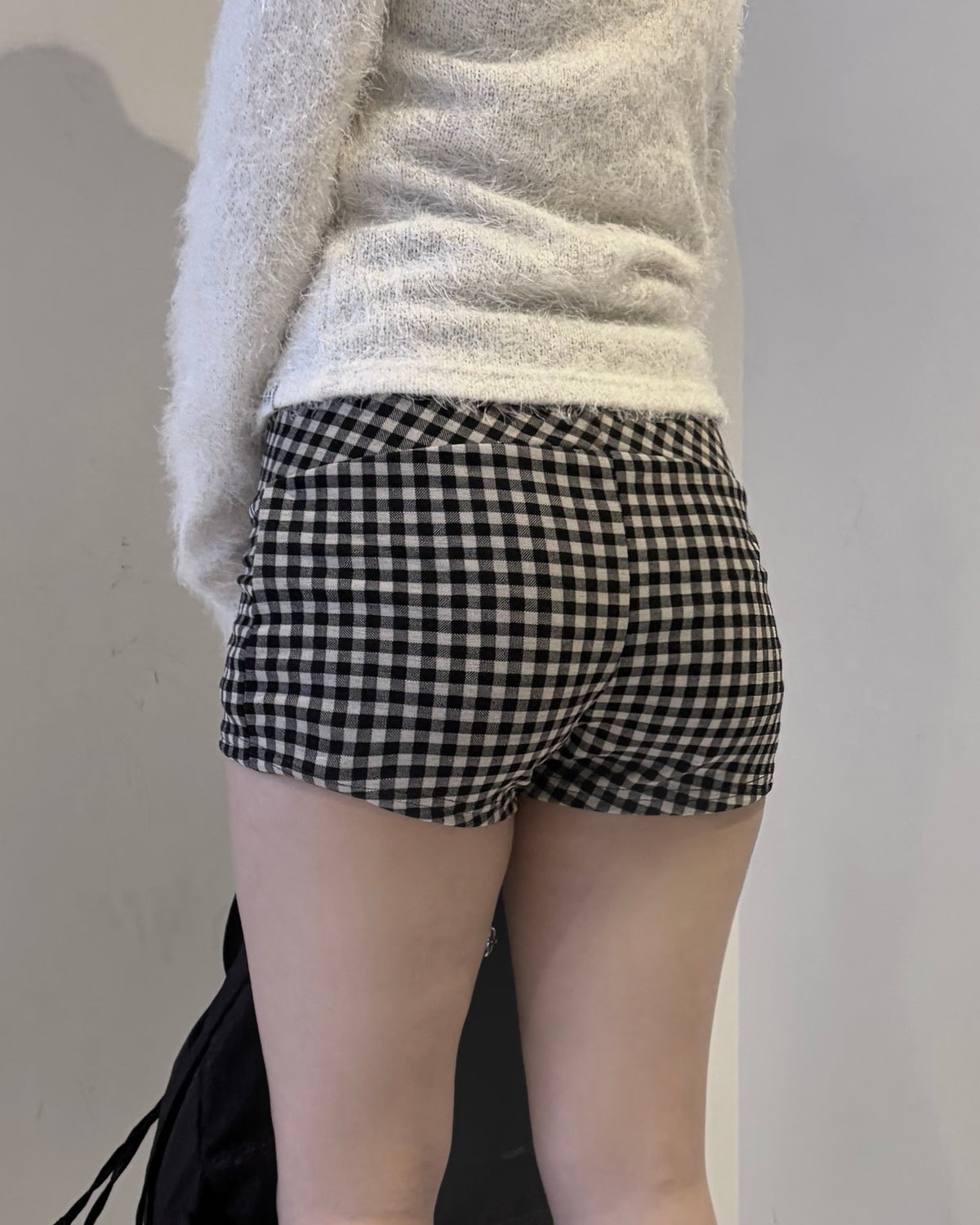 受注制【nmtc+】Check Button Micro Shorts