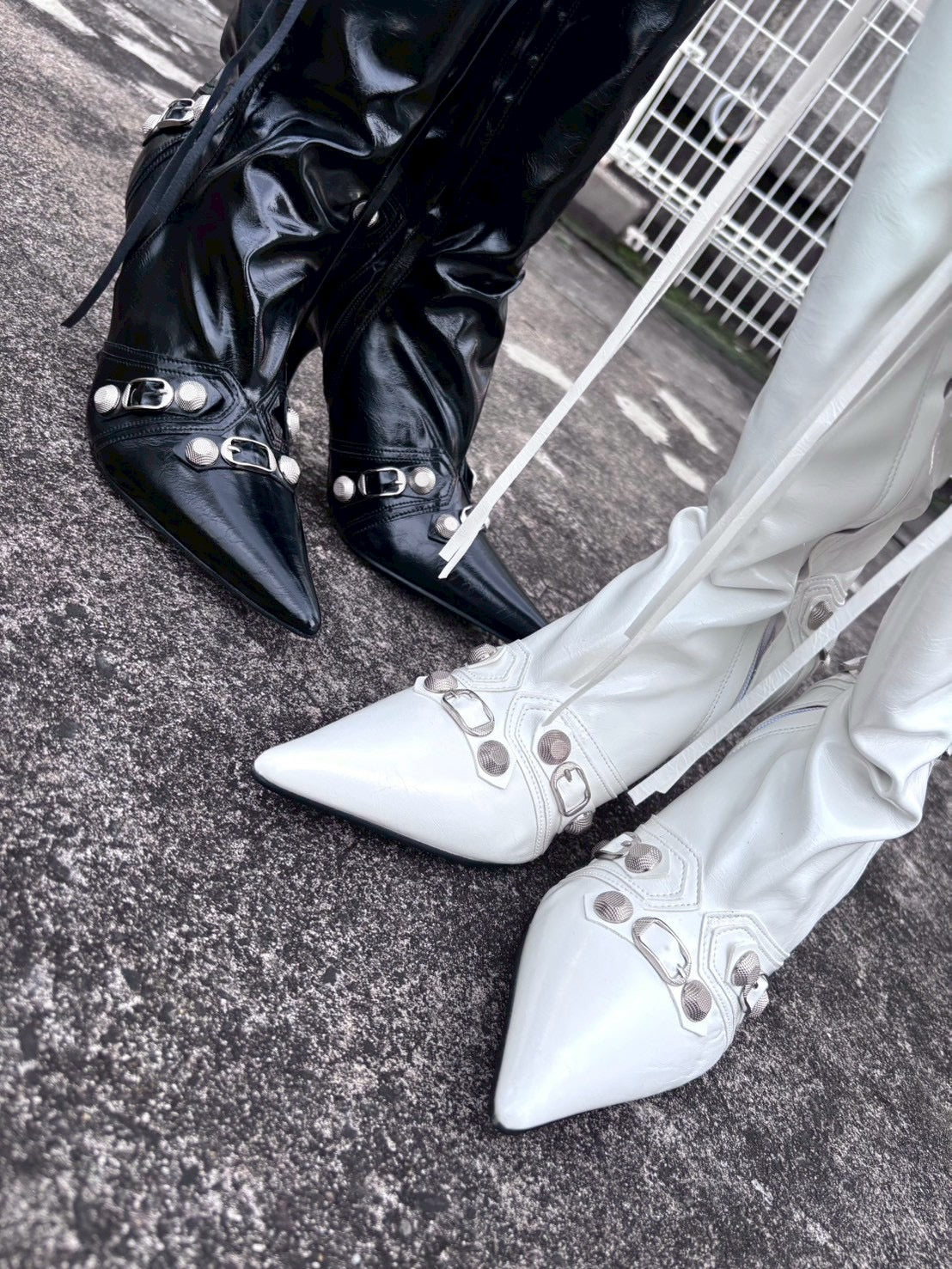 7/11 20:00発売　国際配送【BABY09】Loose Guard  Heel Boots (2color)