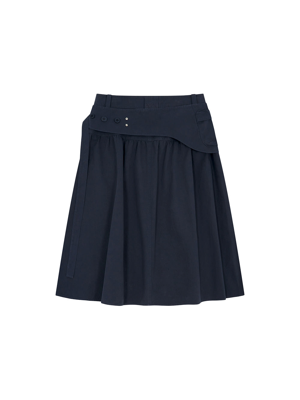 6/8 21:00発売【TUOMIO】WASHED BELT BAG SKIRT
