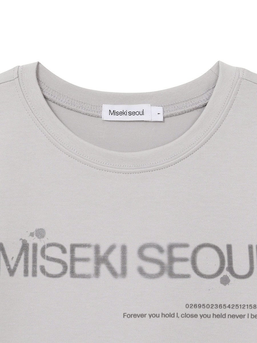 【Miseki seoul】Logo short sleeves
