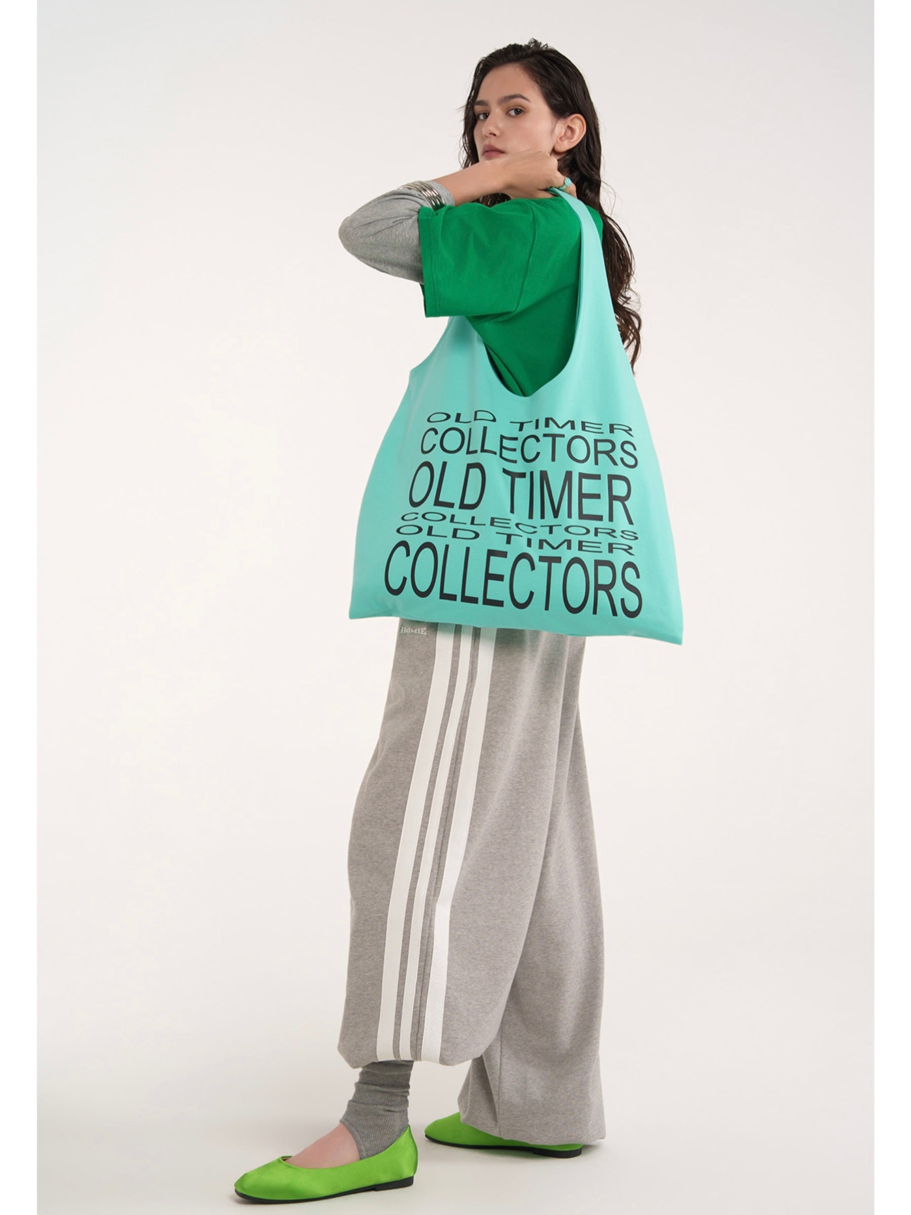 【ESC STUDIO】Big old timer market bag