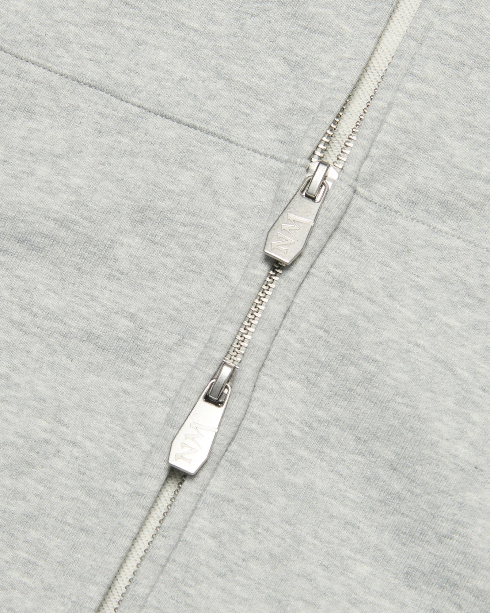 【NOMANUAL】GOTHIC CHECK PATCH HOODED ZIP-UP