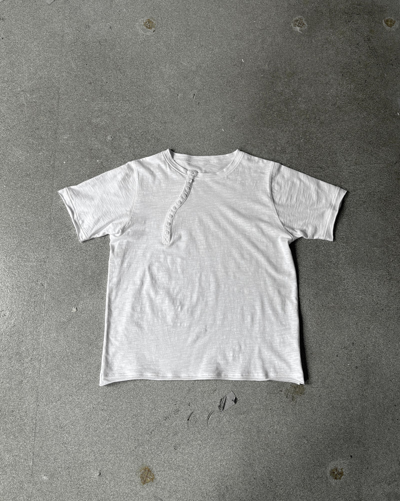 【Lee fi Ne】Offset Henley Tee