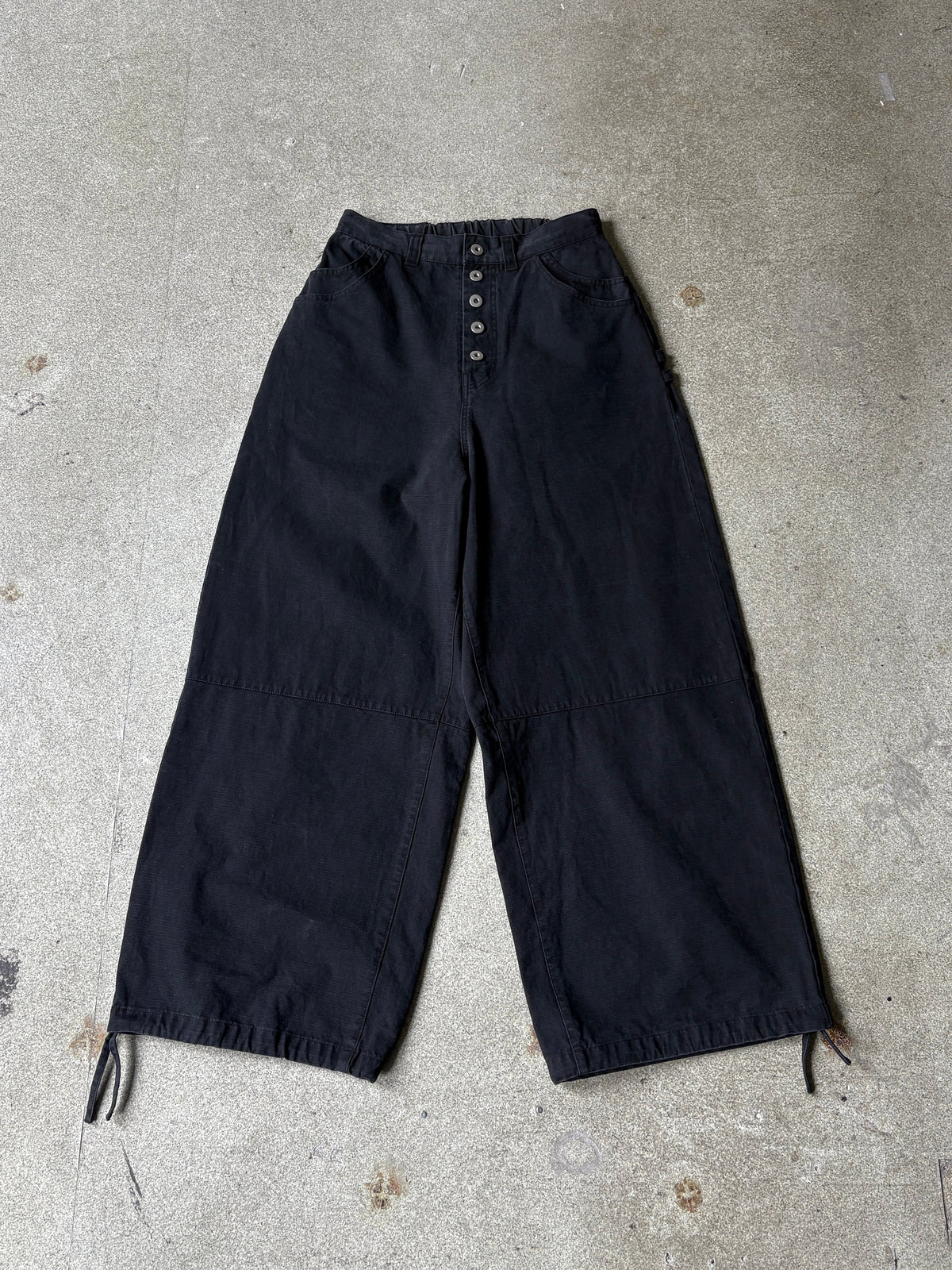 【Lee fi Ne】Ripstop Button Fly Trousers