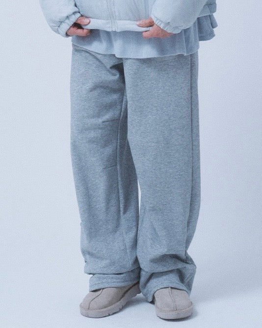 【TUOMIO】ROLL-UP BUTTON SWEATPANTS