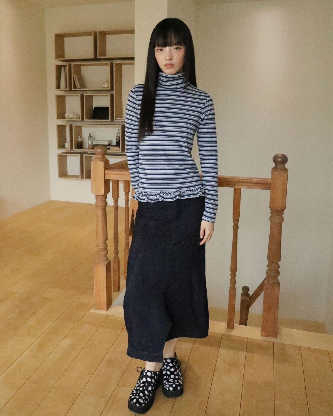 【Uglyshadow】SOFT POCKET SKIRT