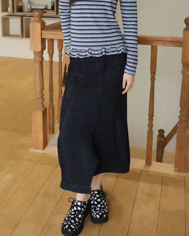 【Uglyshadow】SOFT POCKET SKIRT