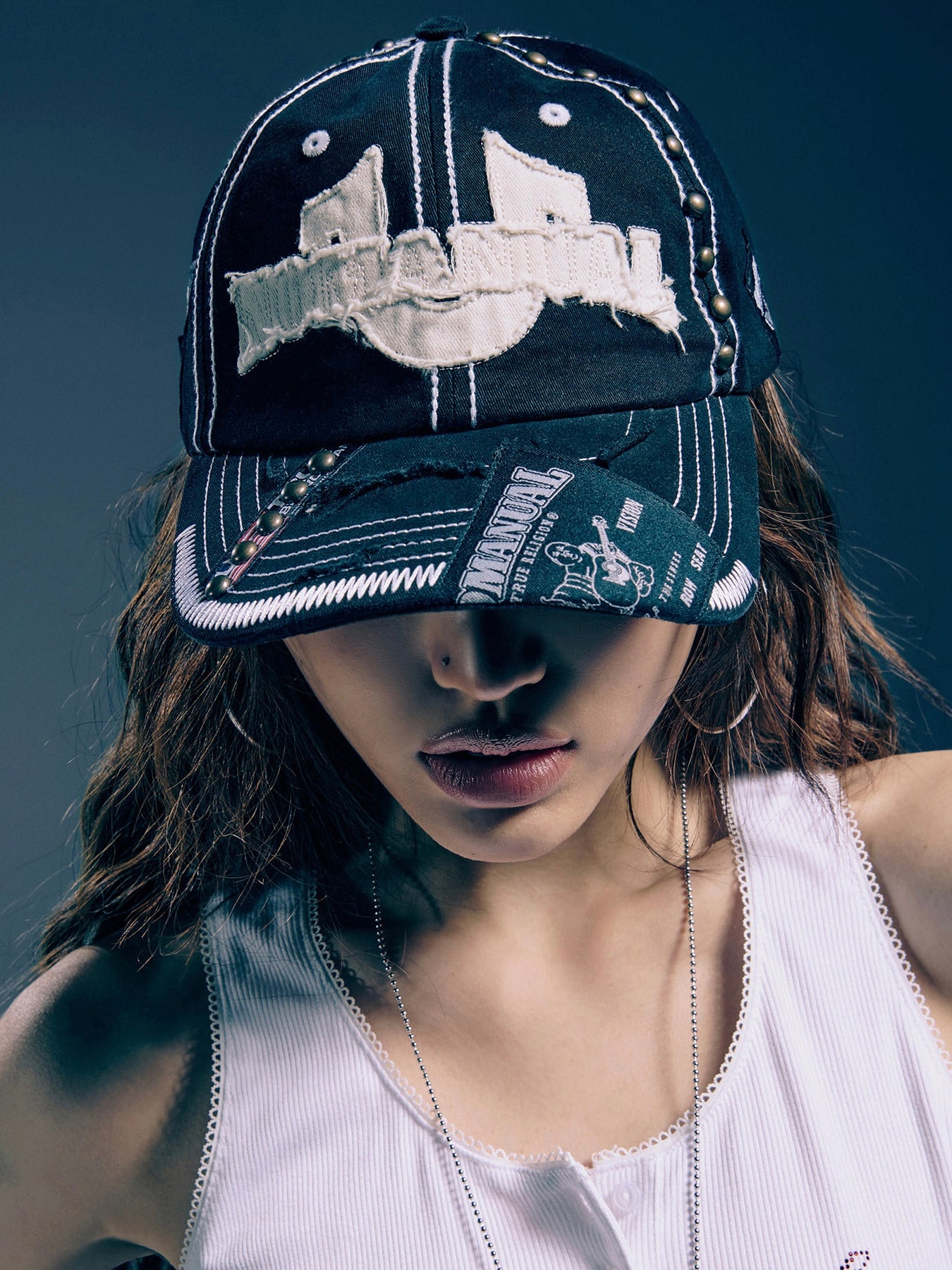 【NOMANUAL×TRUE RELIGION】NO RELIGION PATCH WORK BALLCAP
