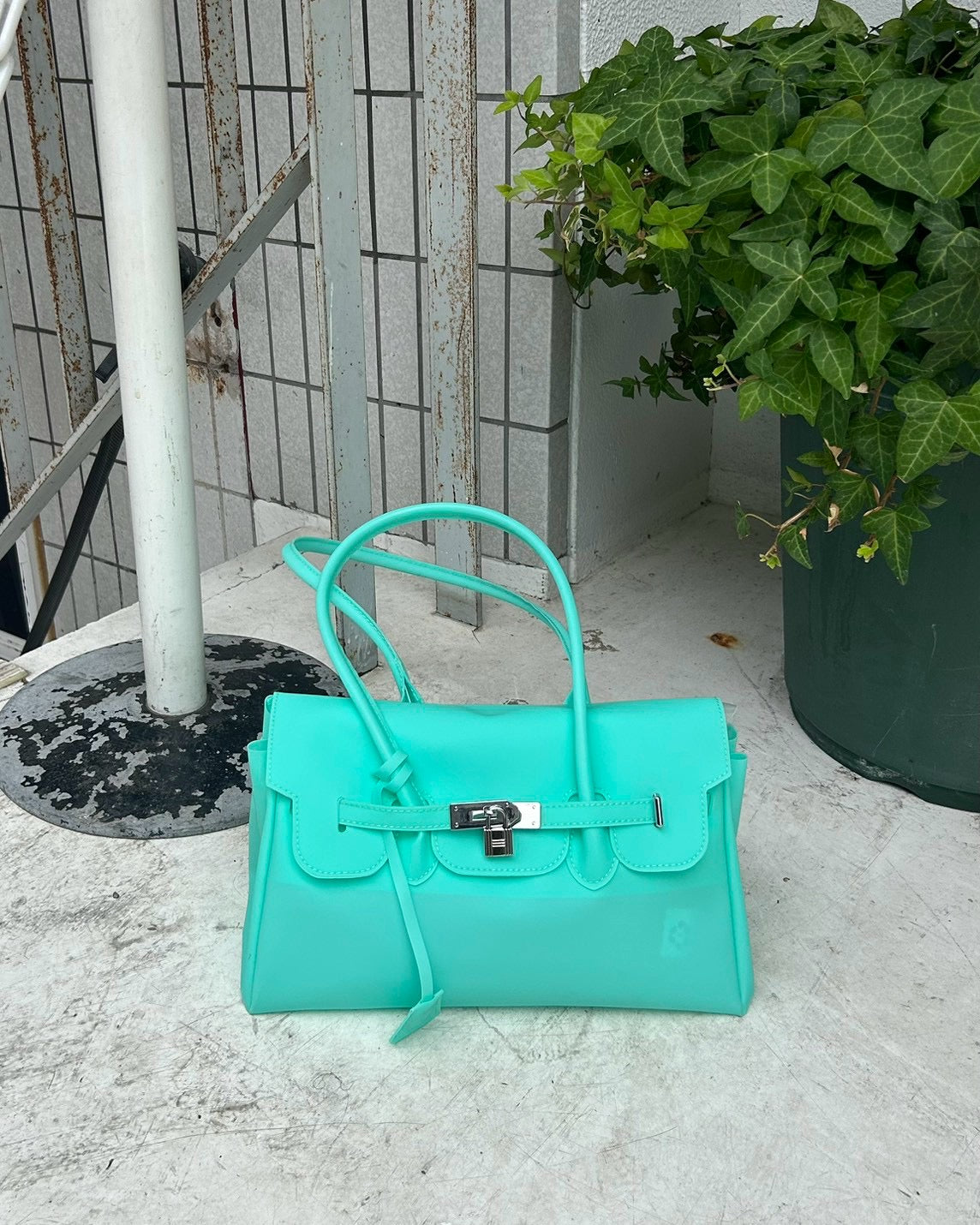 受注制【OaKS】jelly hand bag 2 (5color)