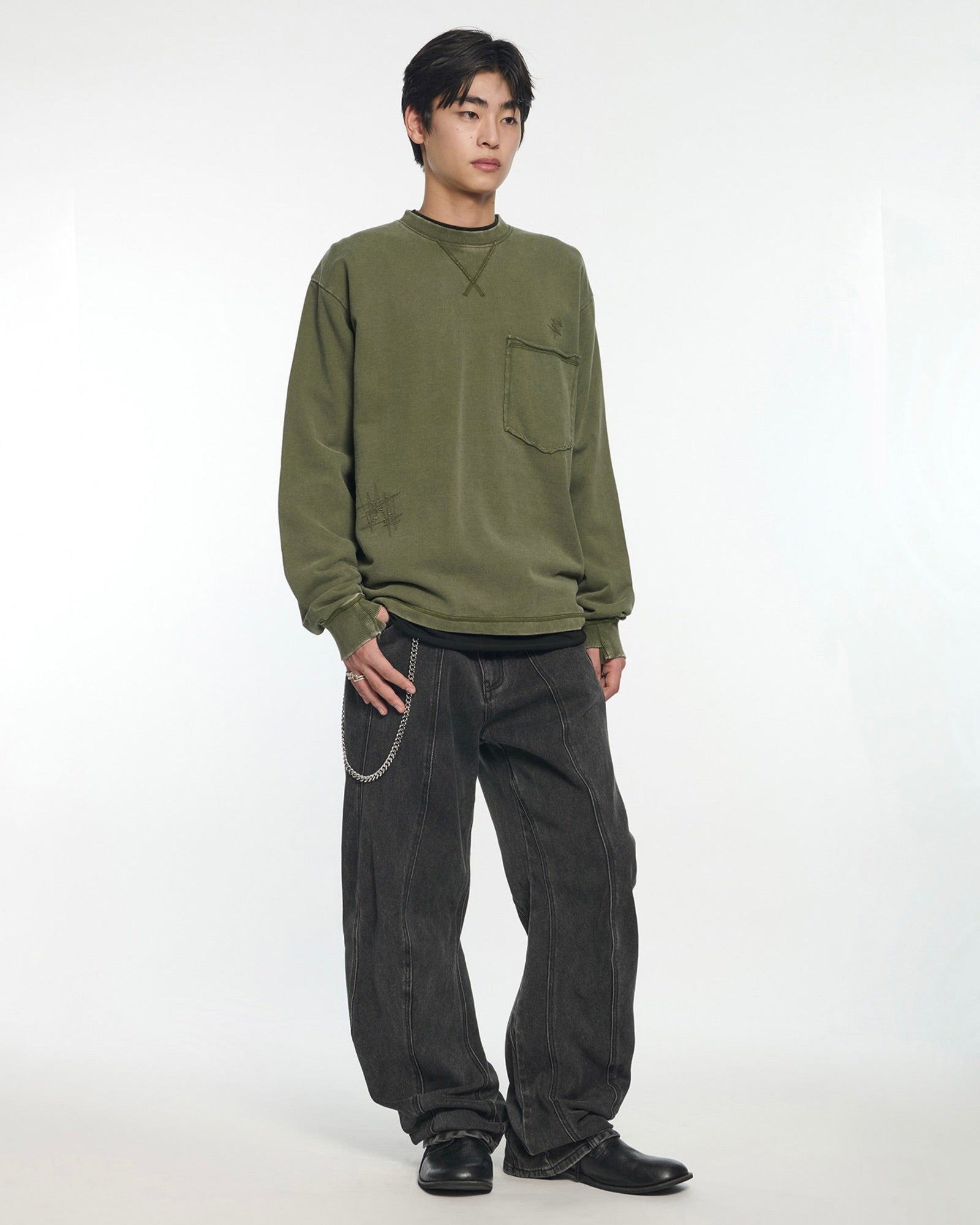 【NOMANUAL】NM NEO VINTAGE LONG SLEEVE TEE