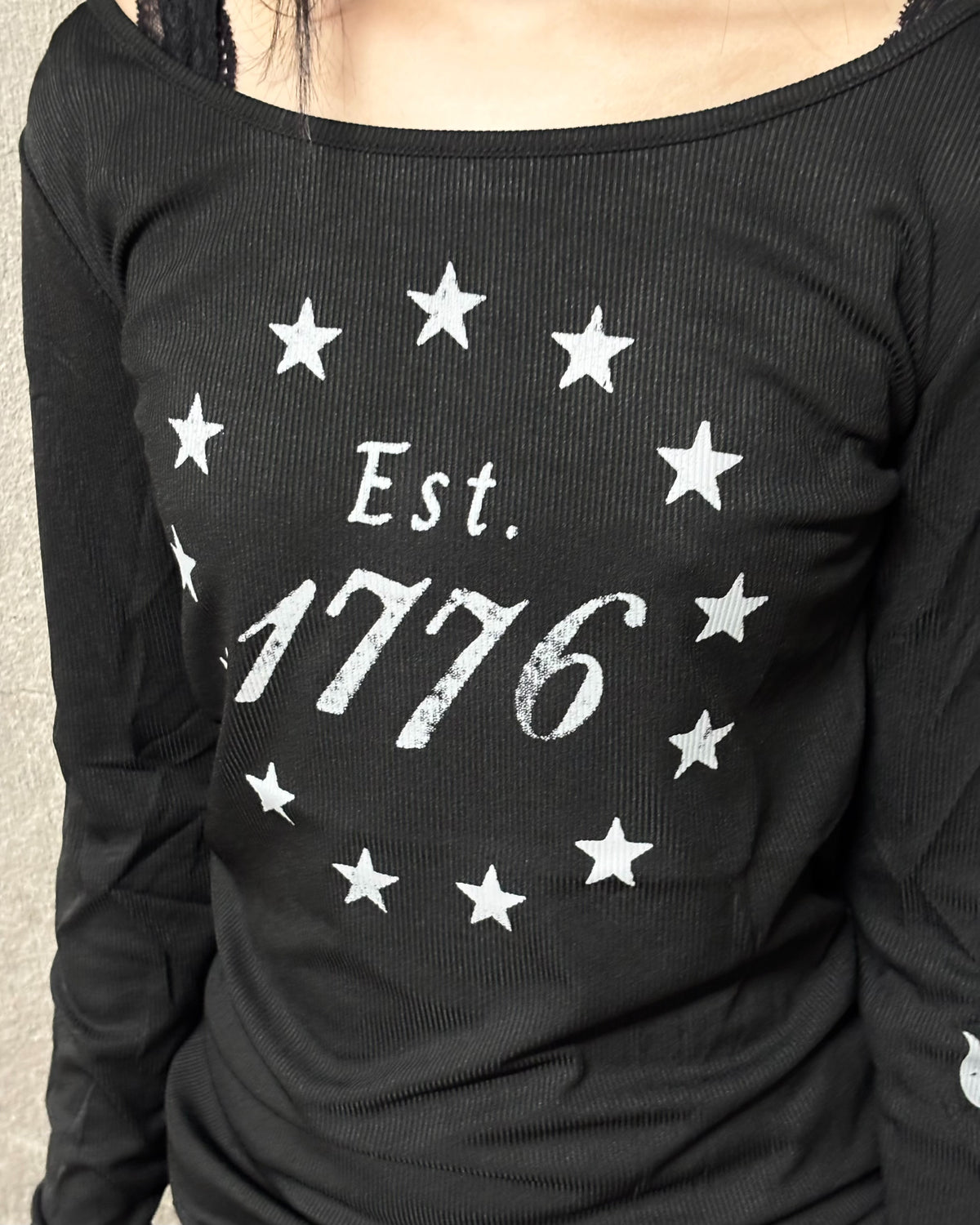 国際配送【Never mind the XU】Est. 1776 Cross Long Sleeve