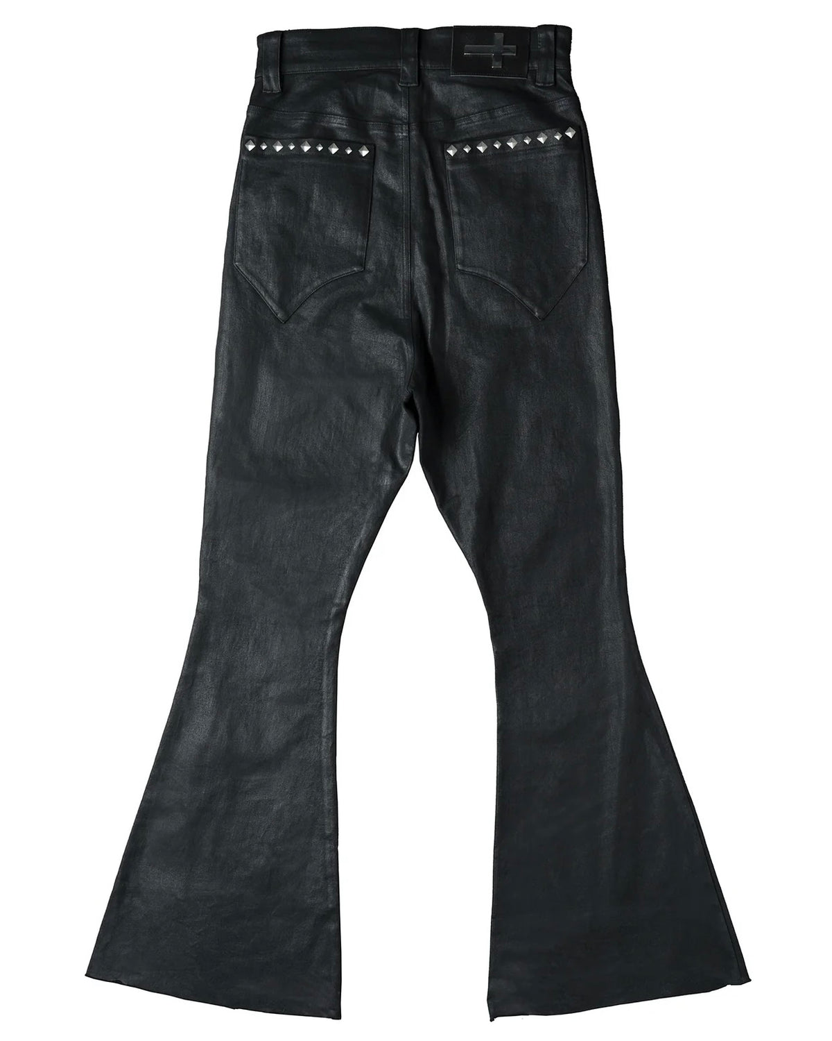 【TYPE SHADE】ABISS COATING STUDS FLARE DENIM