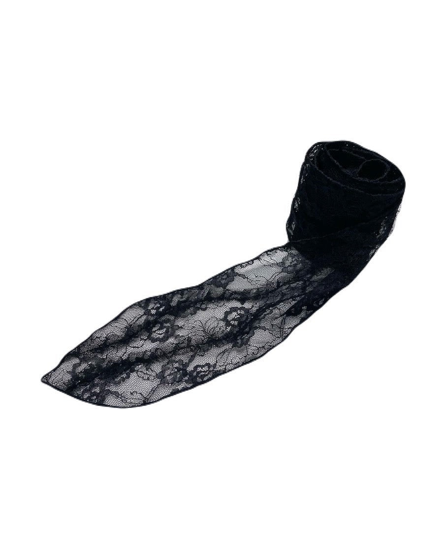 大阪店 WEB限定 受注制【Never mind the XU】Lace Ribbon Tie