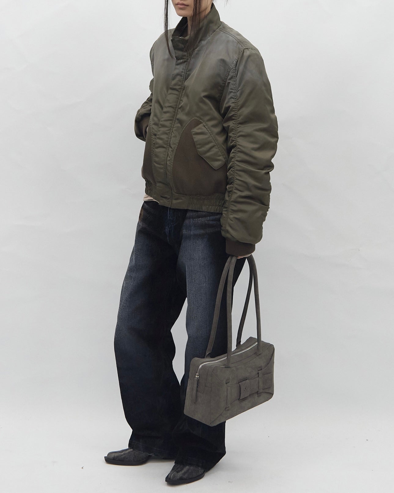 【BLR BLUER】Faded Gradient Bomber