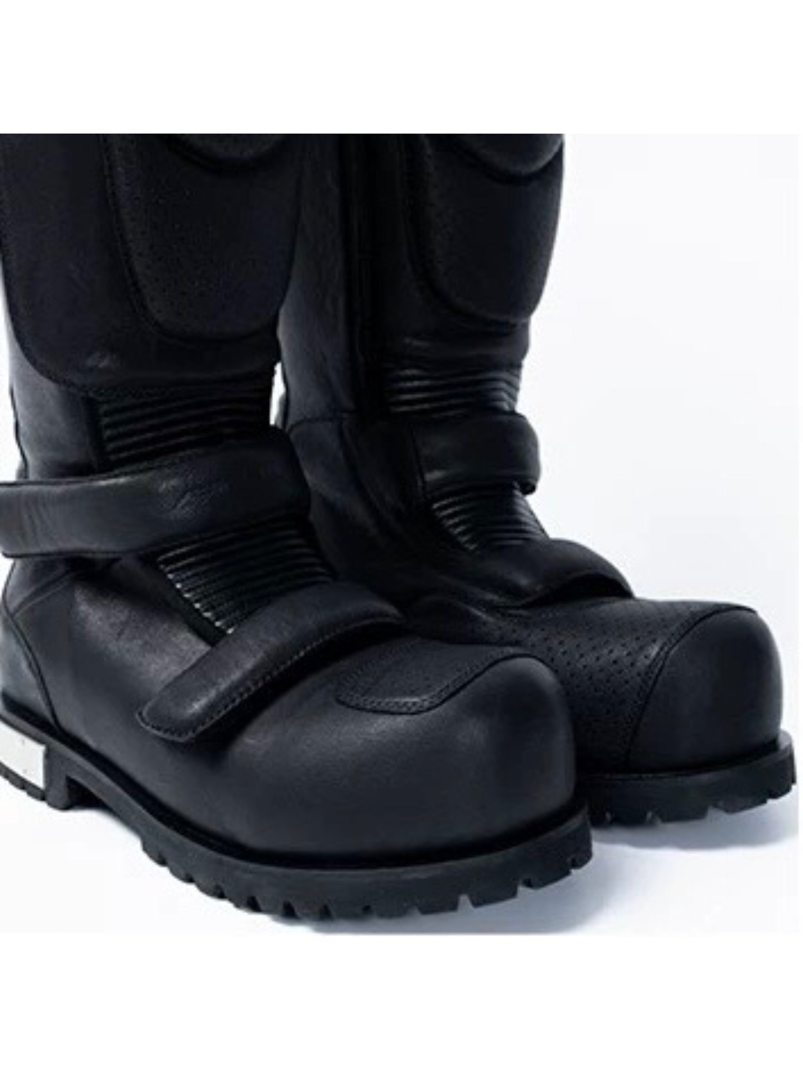 【F.V.V.O】Armored Leather High Boots
