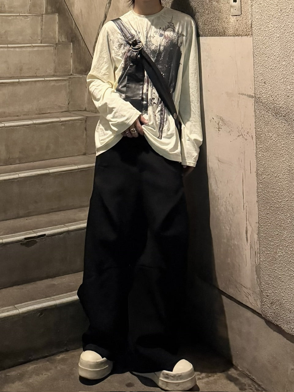 国際配送【RENOL】grunge long sleeve tee