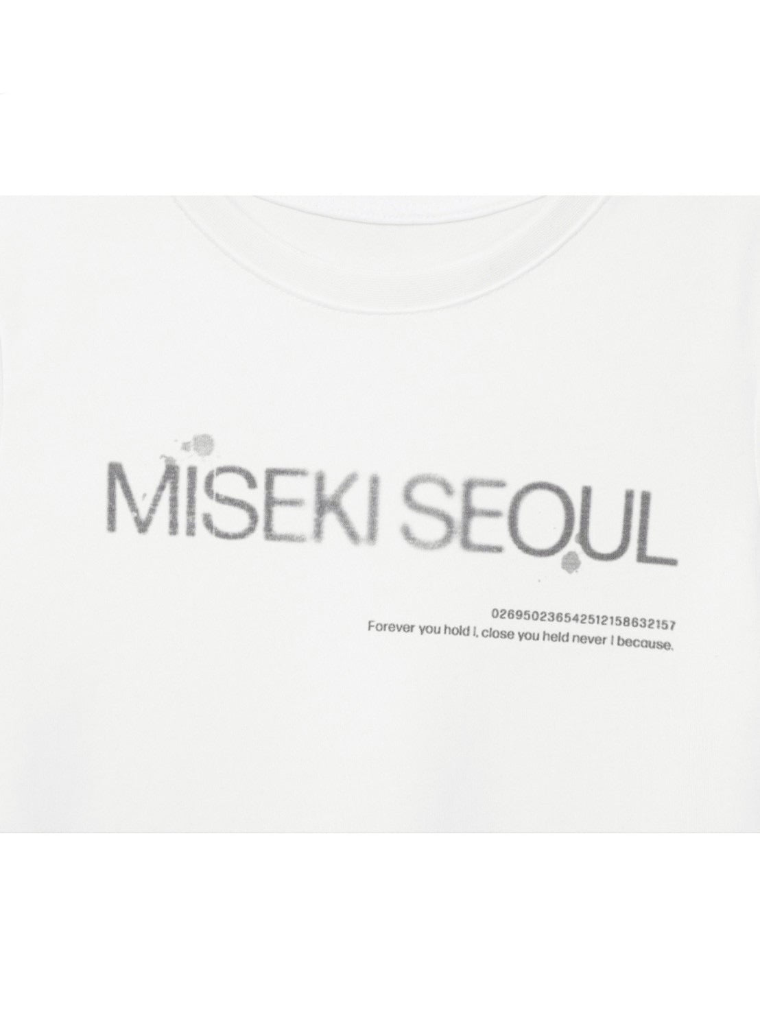 【Miseki seoul】Logo short sleeves
