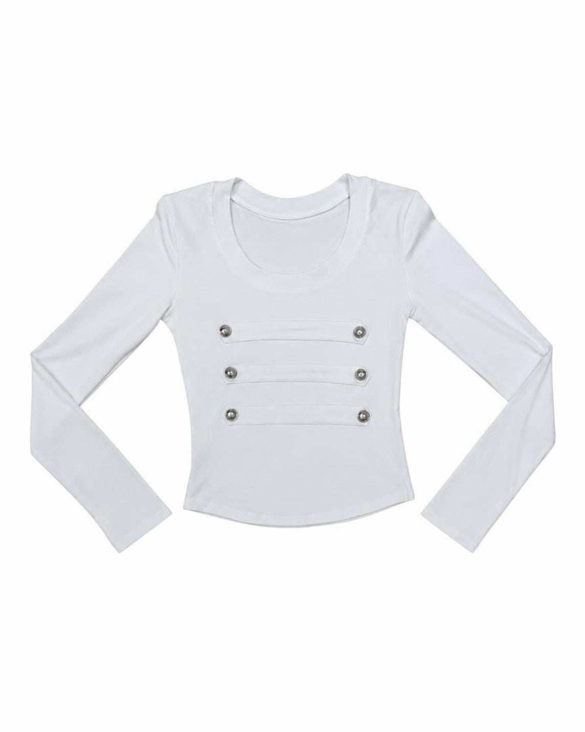受注制【nmtc+】Napoleon Button Top (2color)