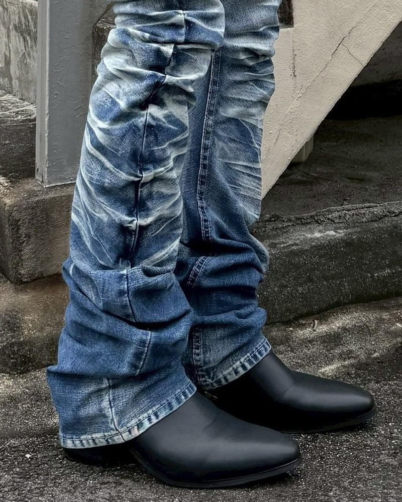 国際配送【RENOL】chelsea heel boots