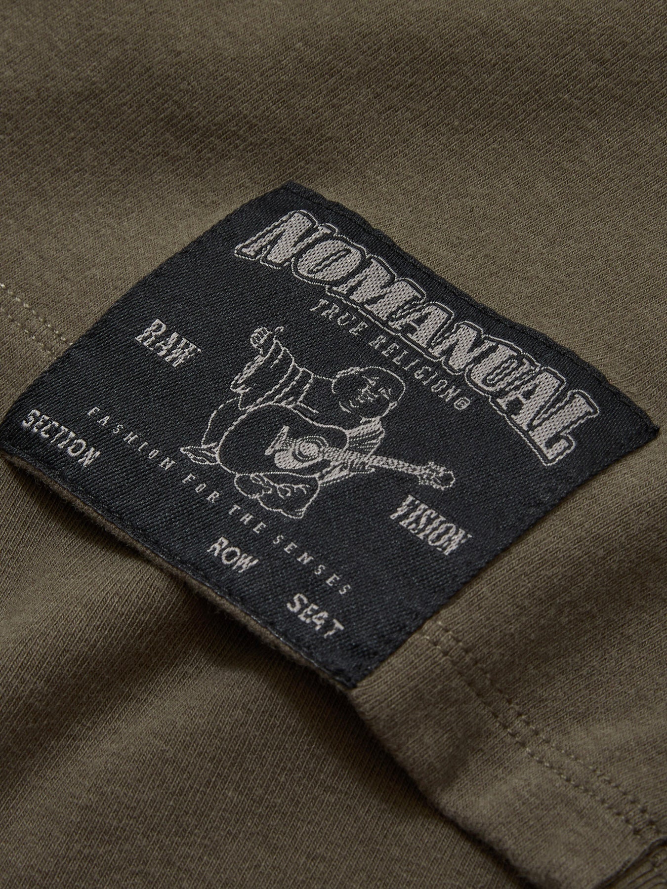 【NOMANUAL×TRUE RELIGION】NO RELIGION ONE SHOULDER TOP