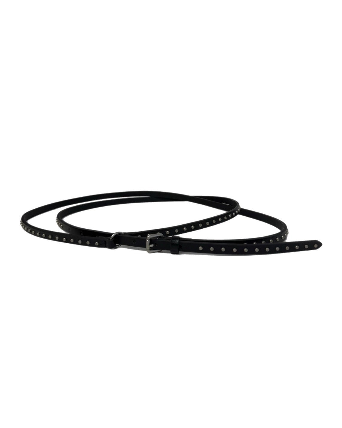 受注制【OaKS】studded double-loop belt