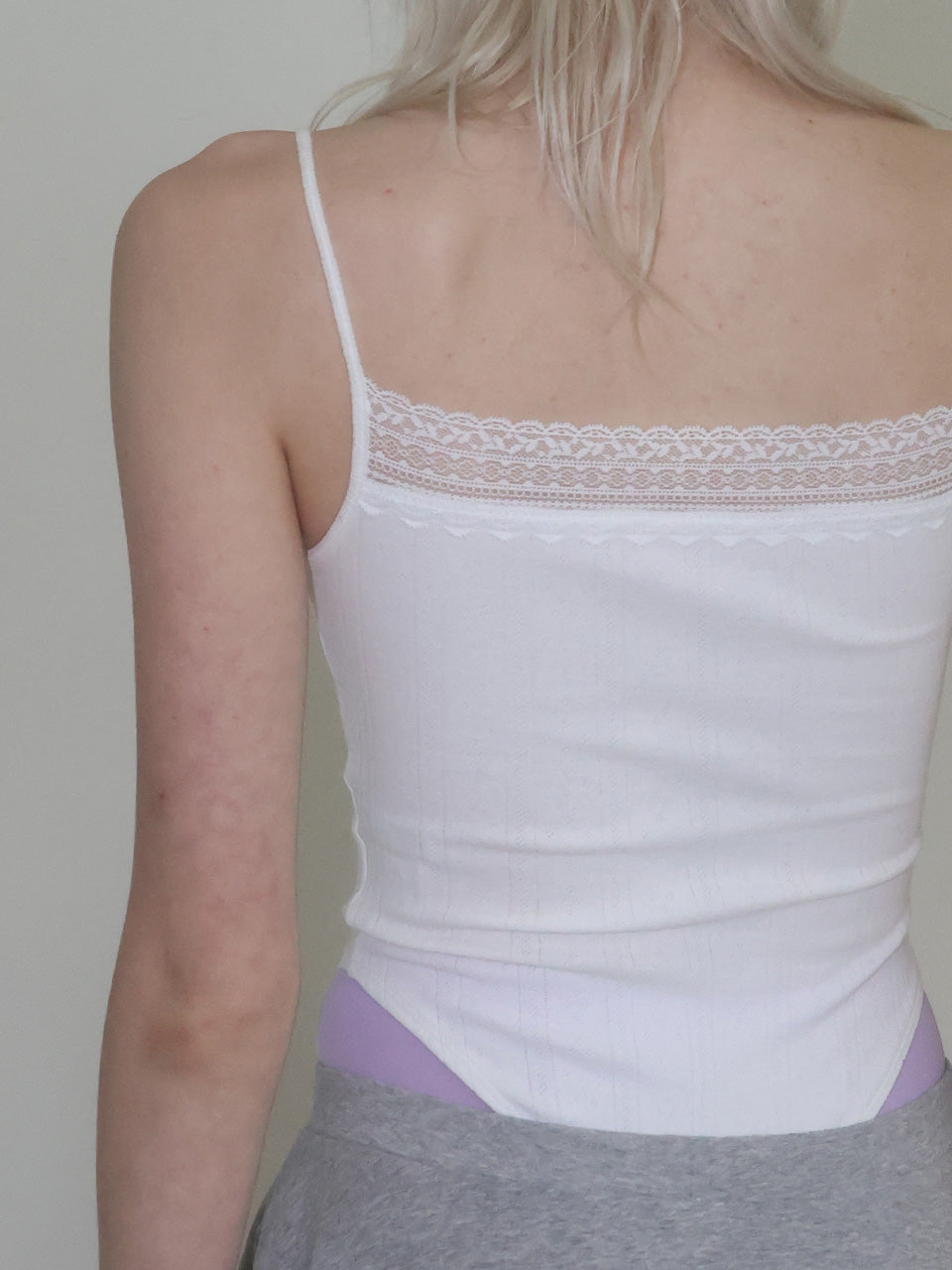 【CRANK】LACE SLEEVELESS BODYSUIT