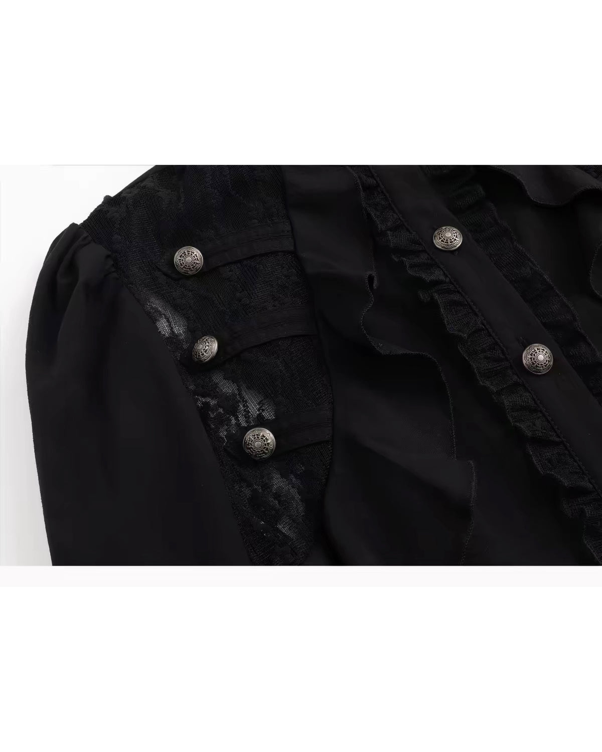 【Cest Nous】Napoleon Ruffled Blouse