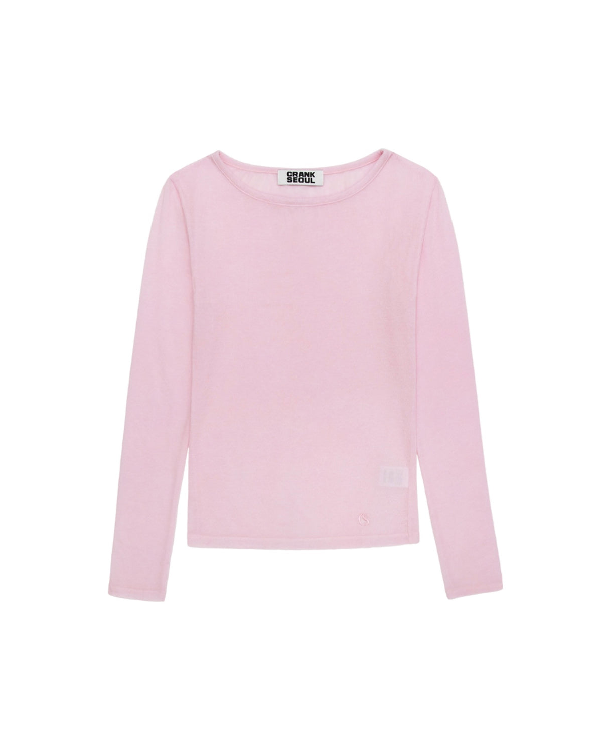 【CRANK】SHEER BASIC TOP