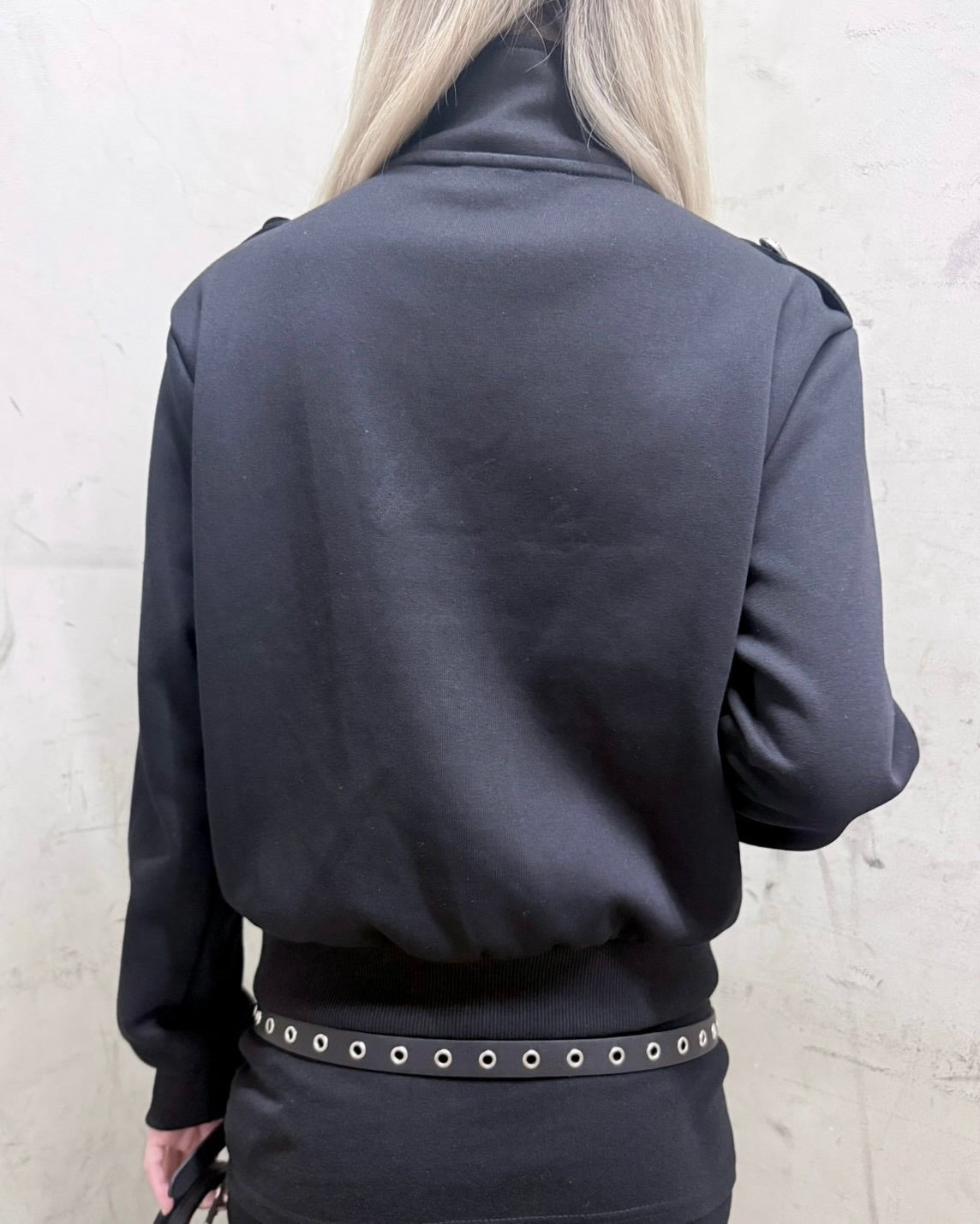 受注制【nmtc+】high neck napoleon zip up jacket (2color)