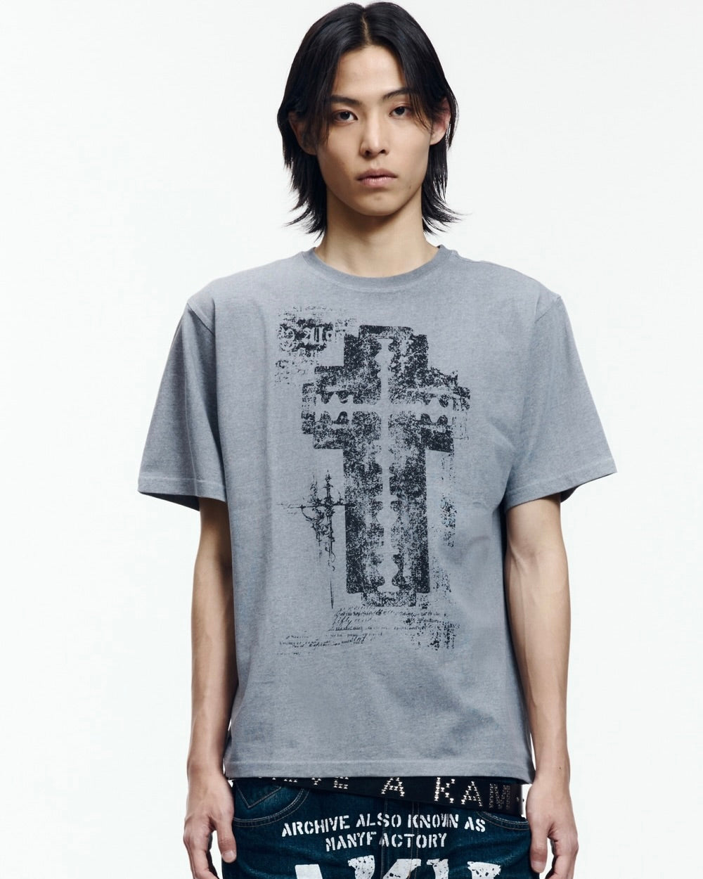 【AAKAM】Razor Cross Half Top