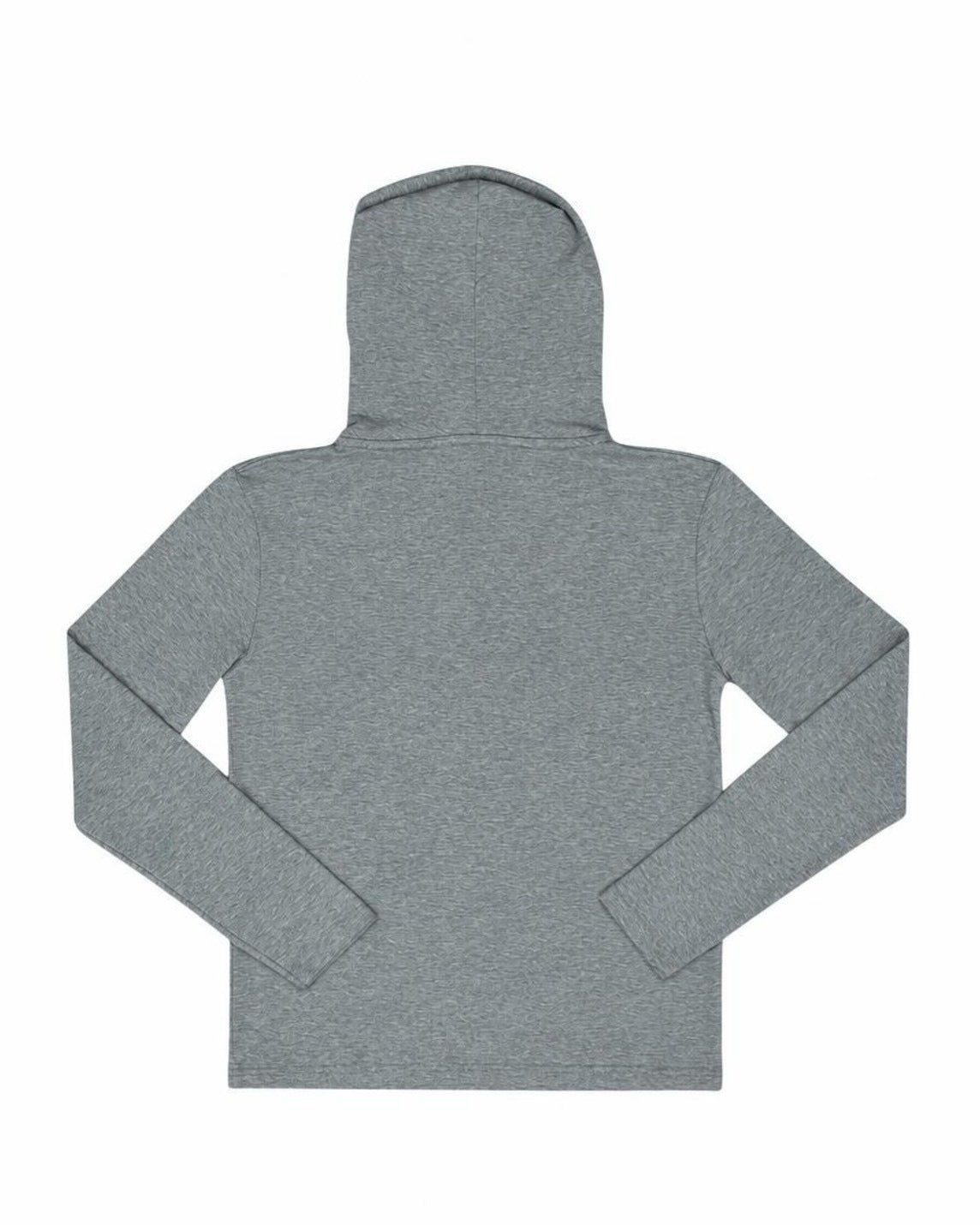 受注制【nmtc+】Henley neck hooded top (2color)