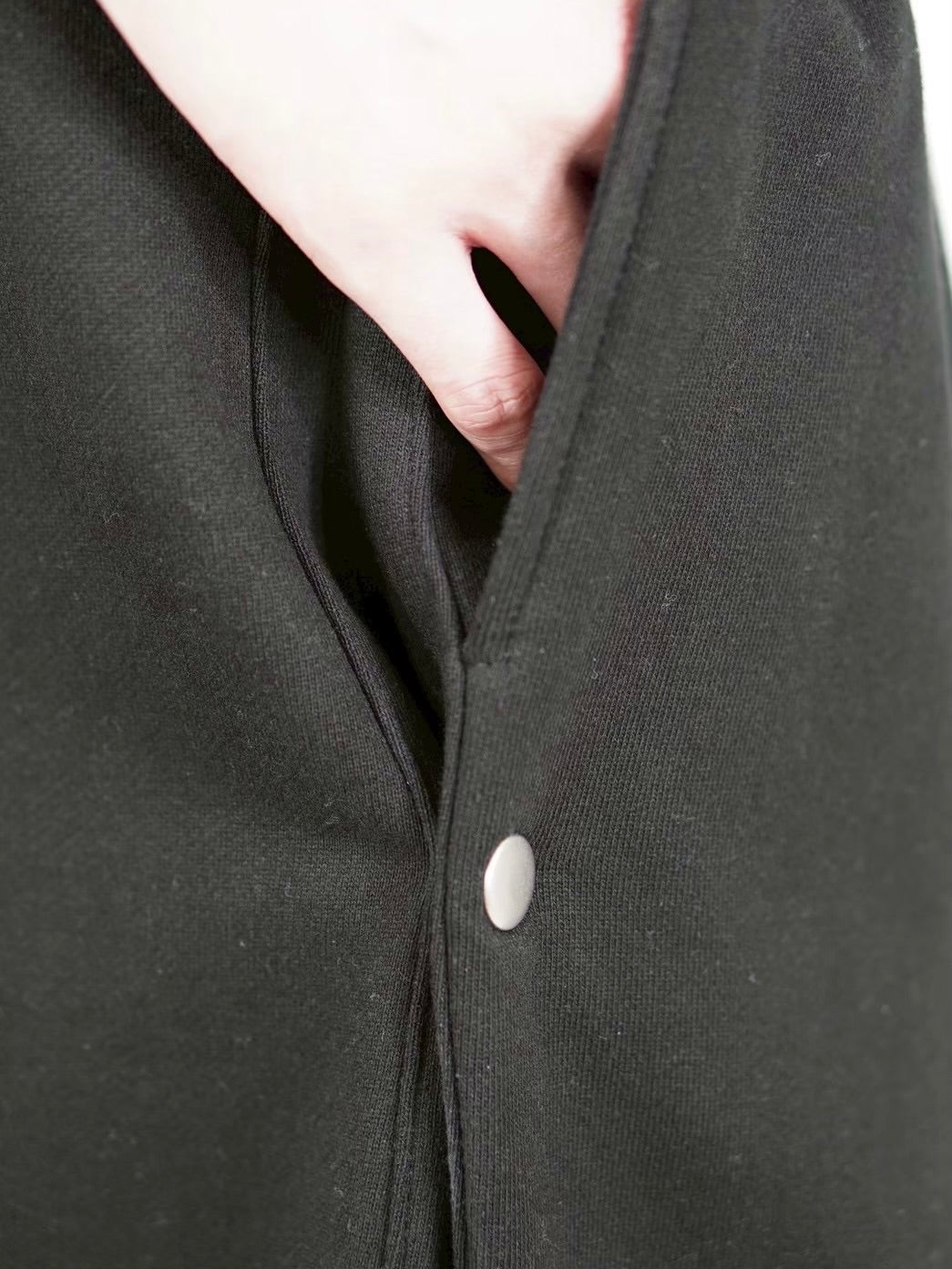 受注制【Chikashitsu +】side snap button sweat pants (2color)