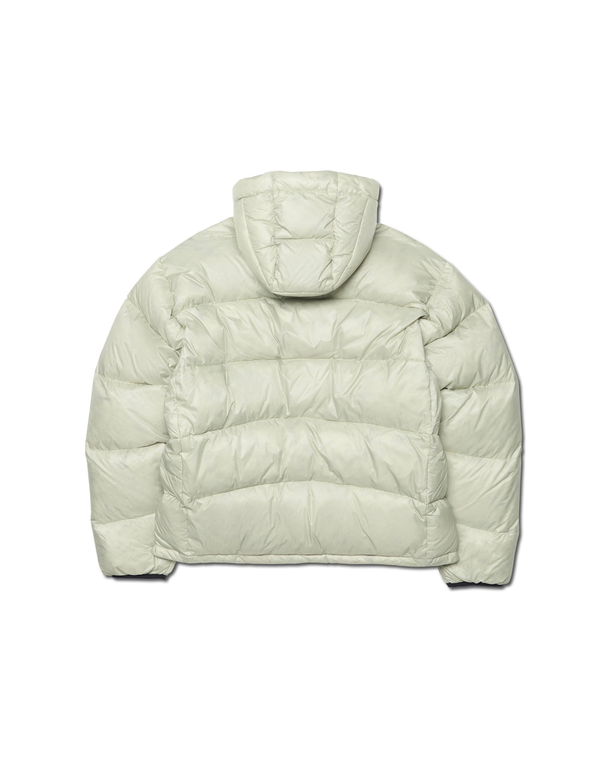 【NOMANUAL】SLANT CROP HOODED DUCK DOWN