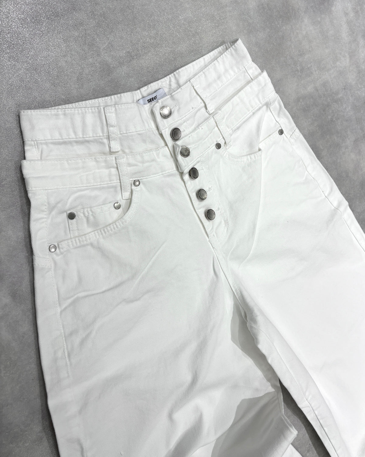 名古屋店WEB限定【nmtc+】Double Waist wrap Cover Pants (2color)