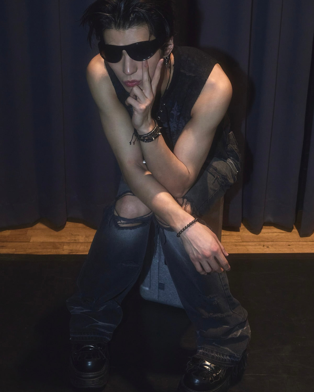 【LECYTO】Ash Relic Sleeveless