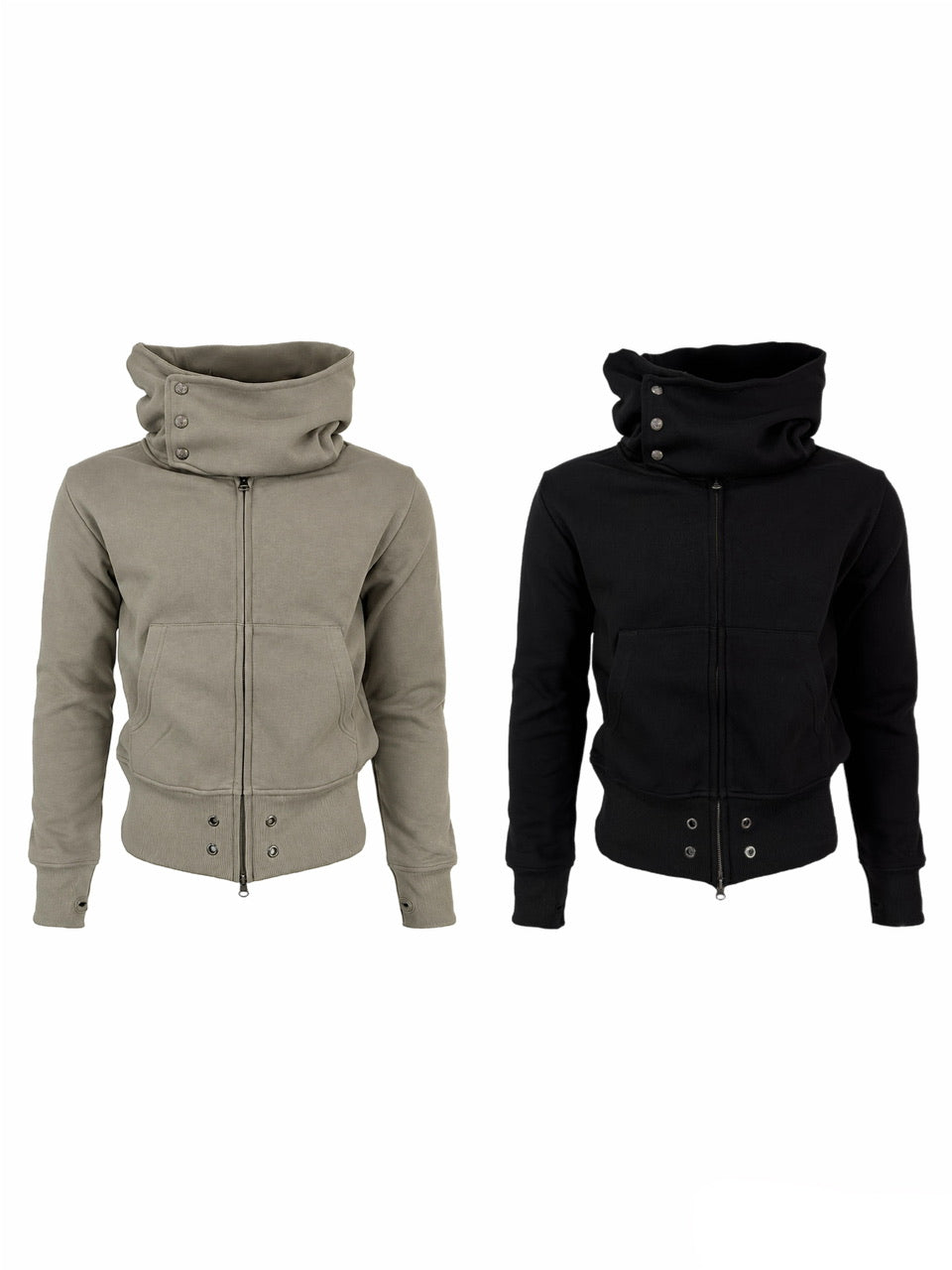 【Rosen Kreuz】GUARD NECK ZIP HOODIE