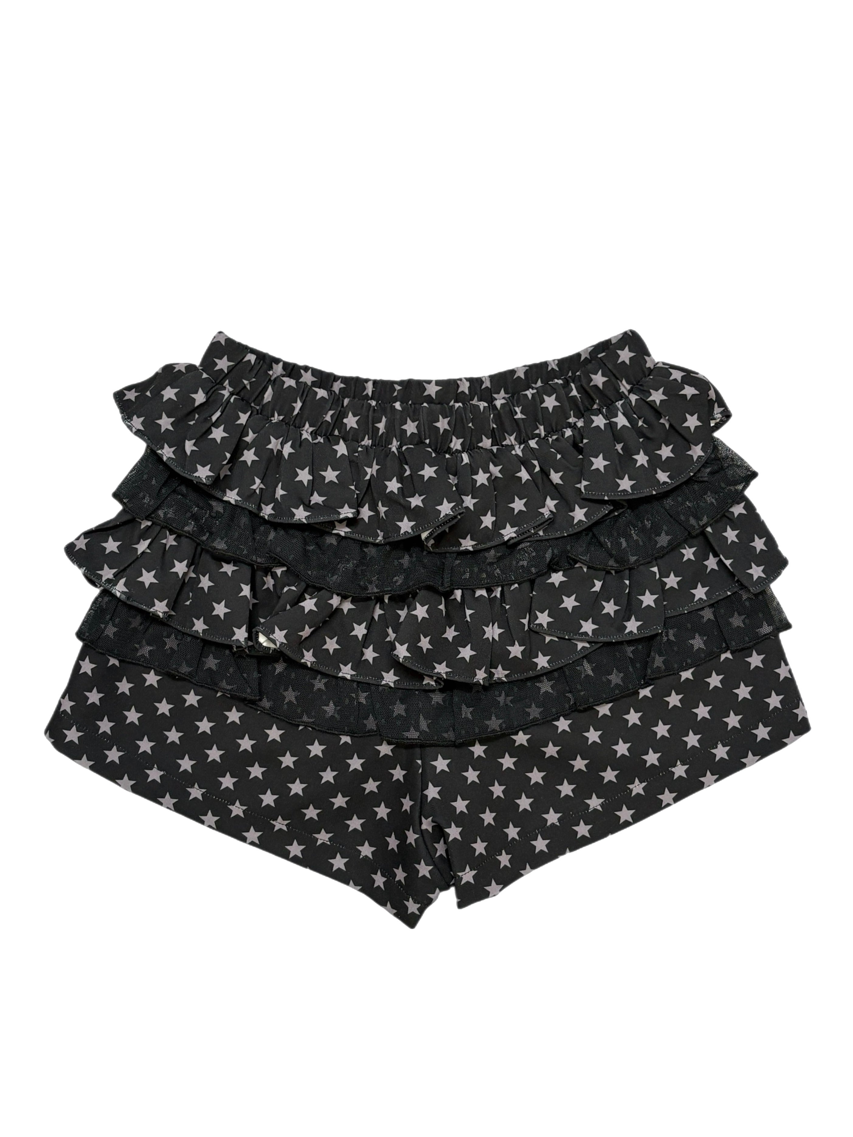 【Never mind the XU】star print skirt pants (3color)