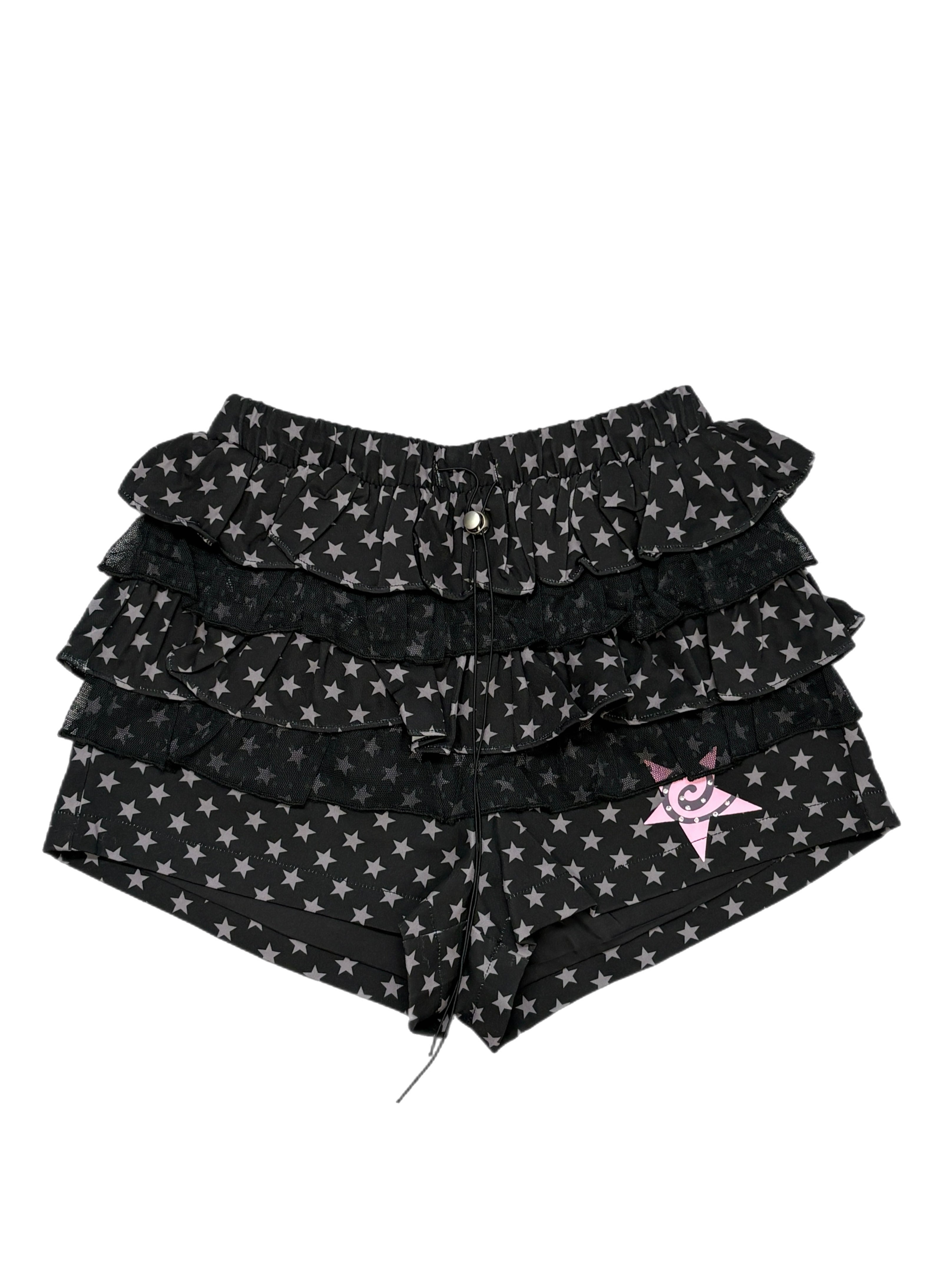 【Never mind the XU】star print skirt pants (3color)
